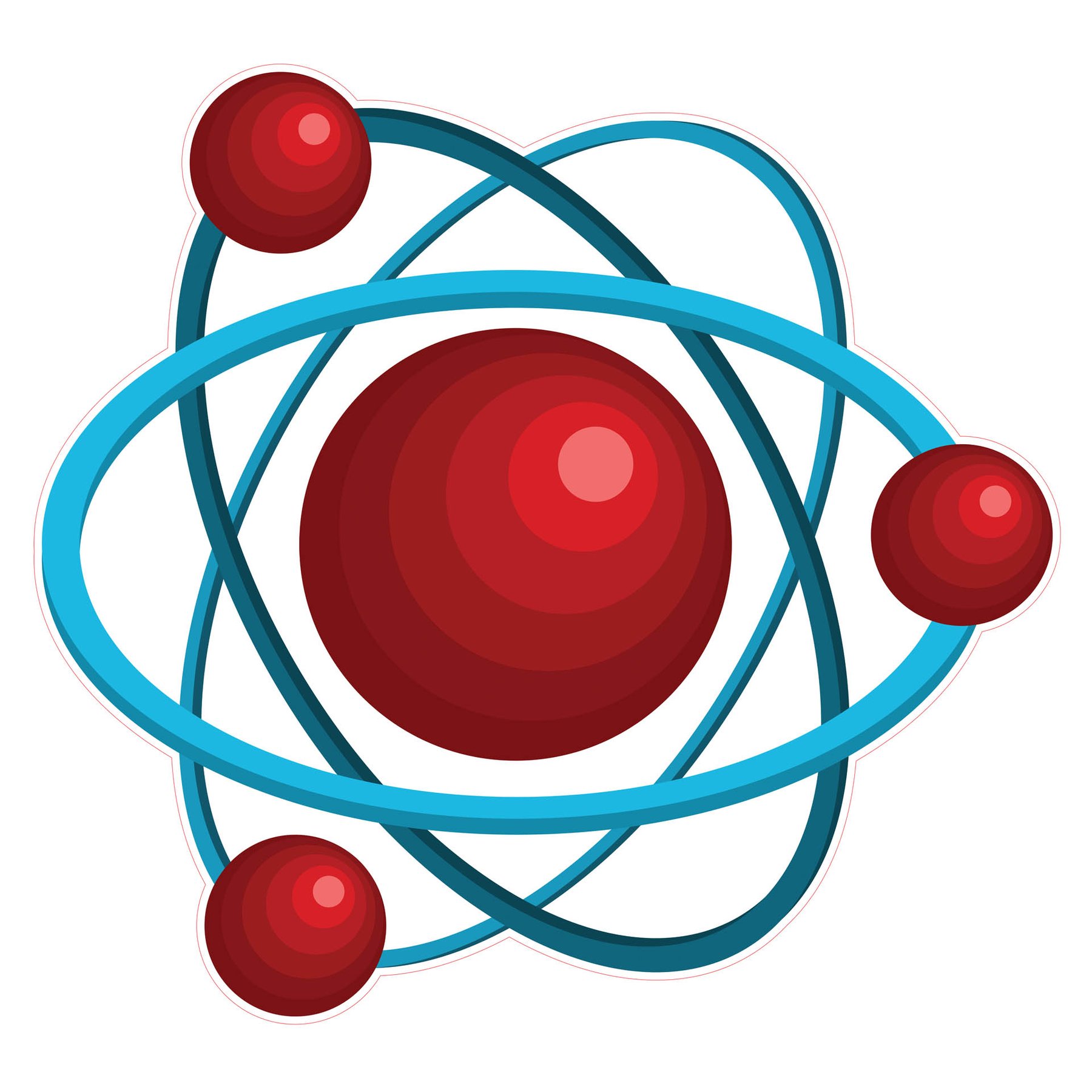 STEM Sticker, Natural Sciences - Chemistry, set H6, 100 cm, sticker 8