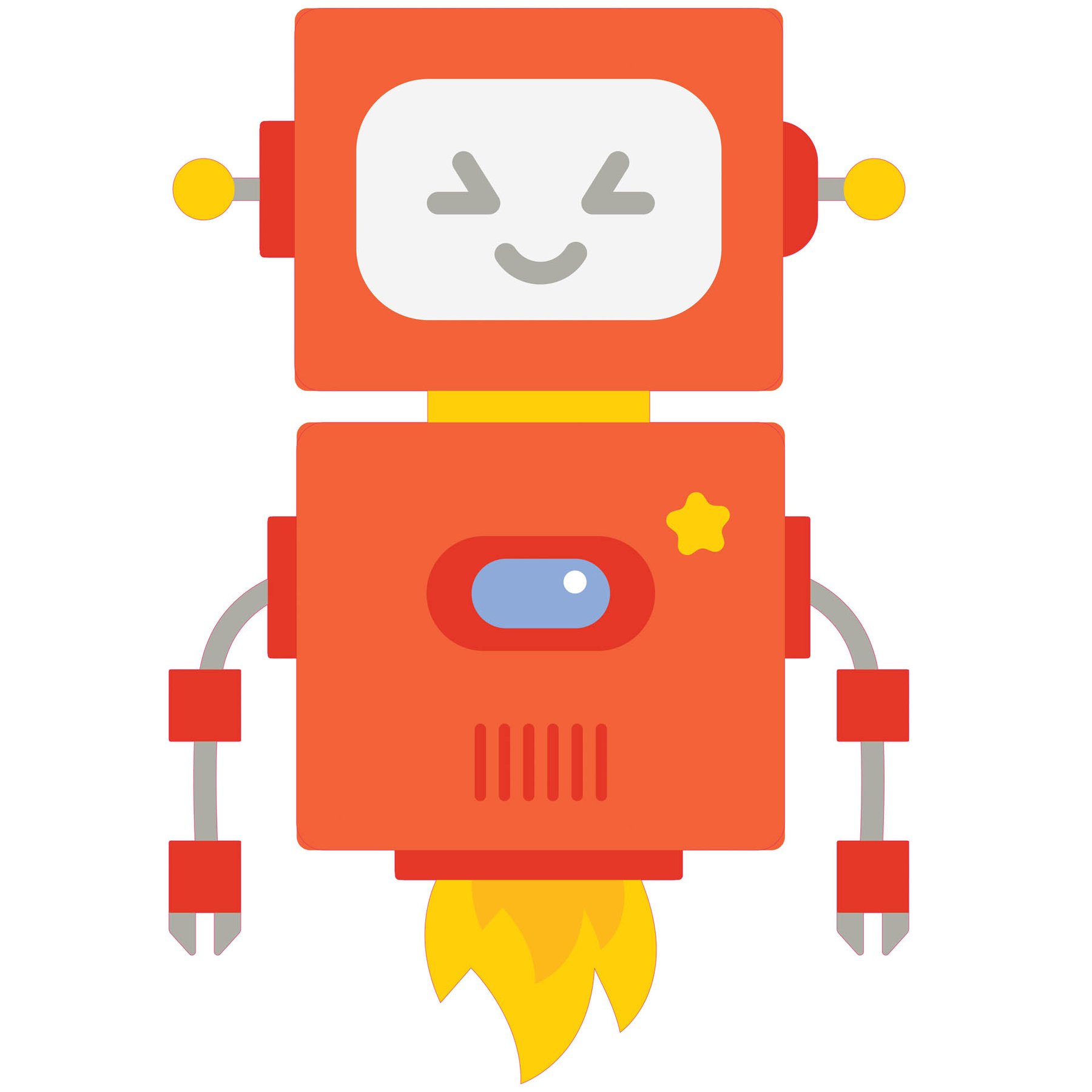 STEM Sticker, Robotics and cyber-physical systems, set I3, 100 cm, sticker 1
