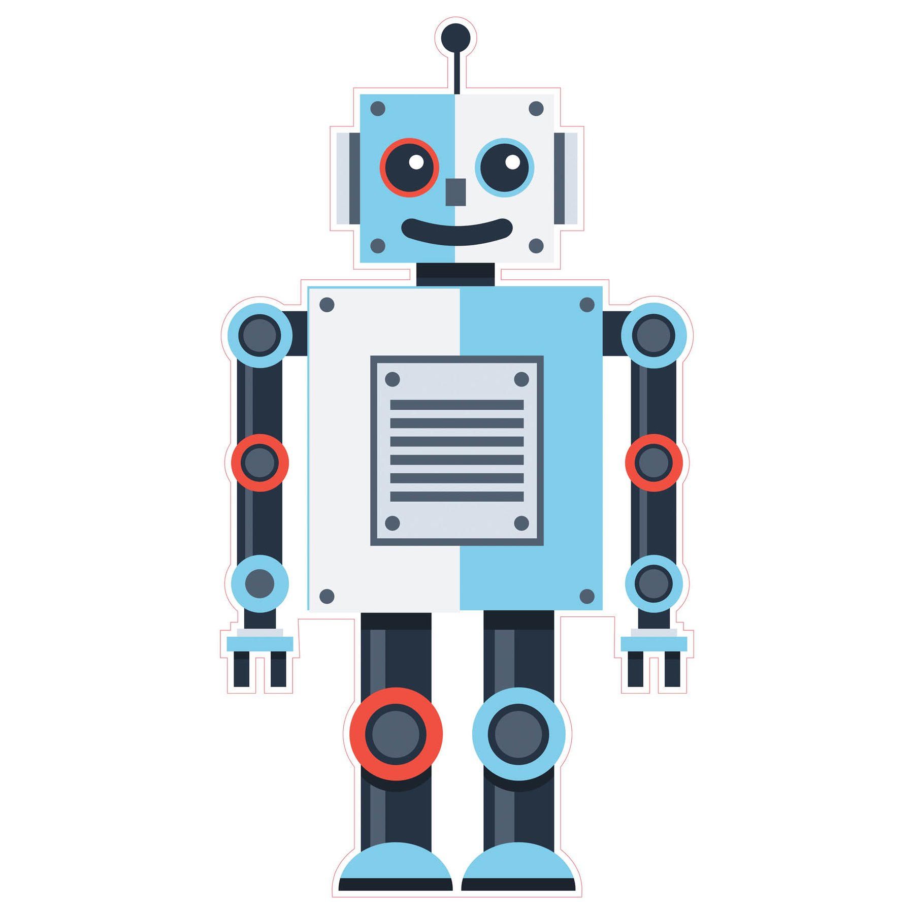 STEM Sticker, Robotics and Cyber-Physical Systems, Set I6, 100 cm, Sticker 4
