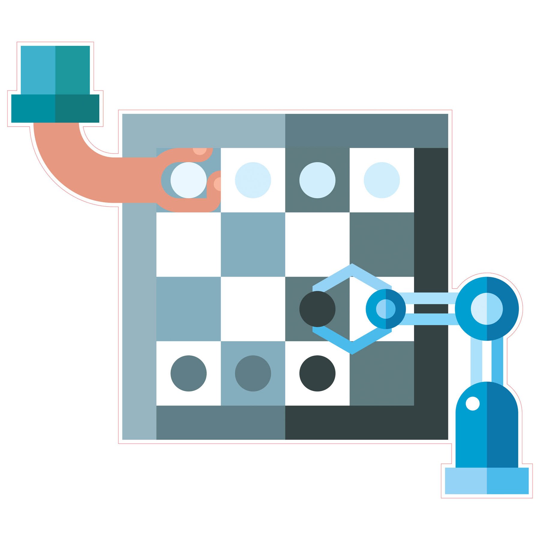 STEM Sticker, Robotics & Cyber-Physical Systems, set I7, 100 cm, sticker 9