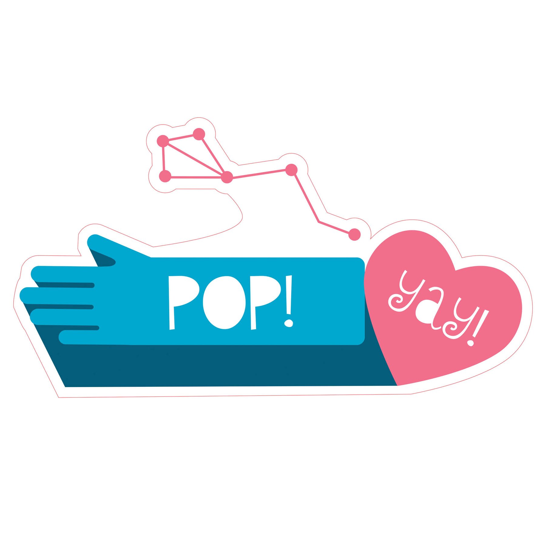 STEM Sticker, Digital Arts Room, Set B7, 150 cm, Sticker 10