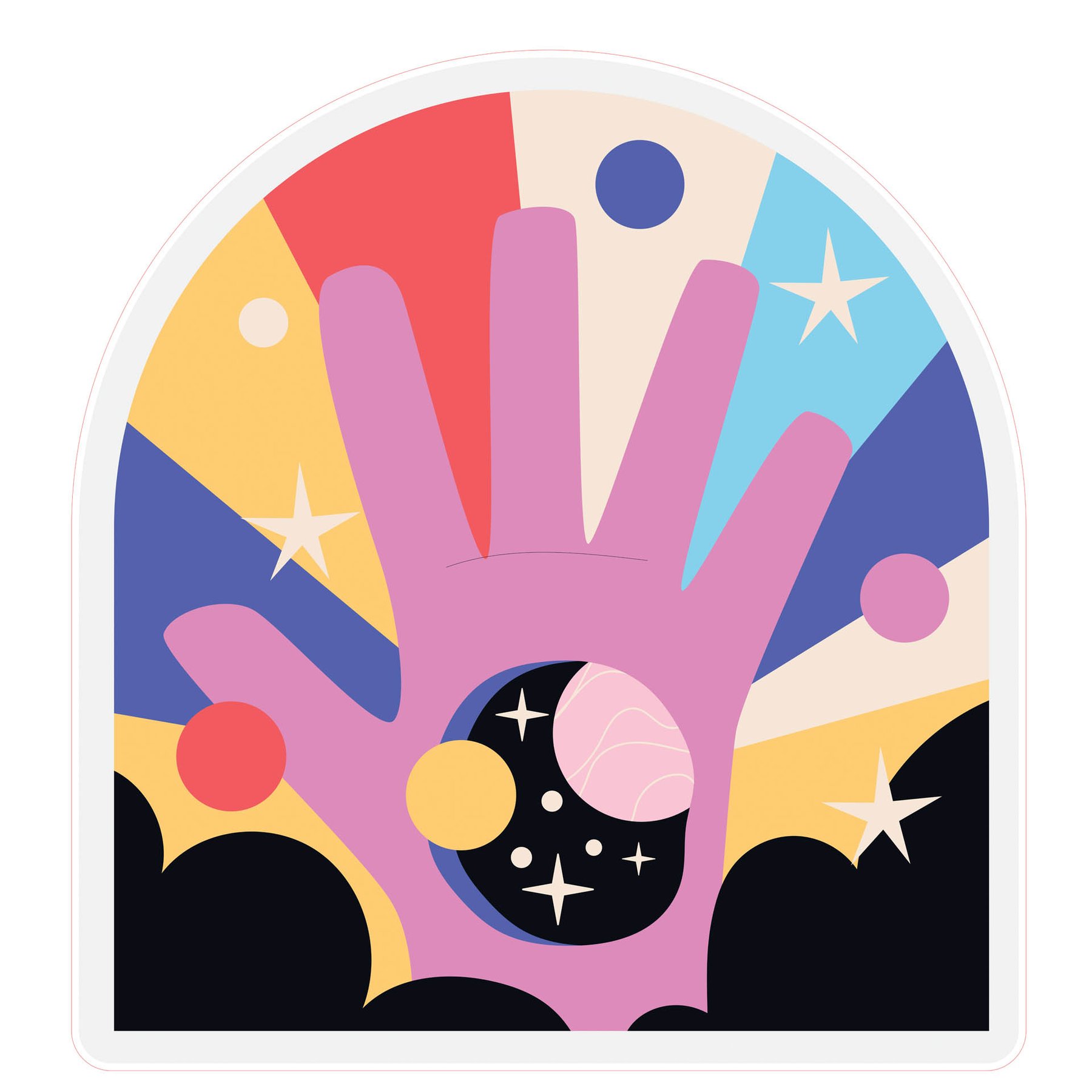 STEM Sticker, Digital Arts Room, set B8, 150 cm, sticker 9