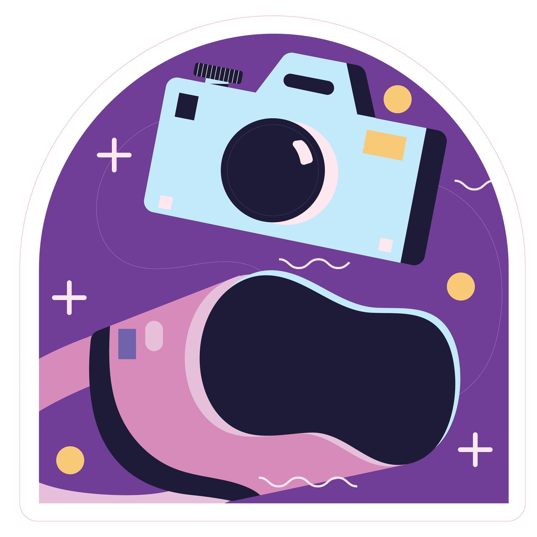 STEM Sticker, Digital Arts Room, set B9, 150 cm, sticker 4