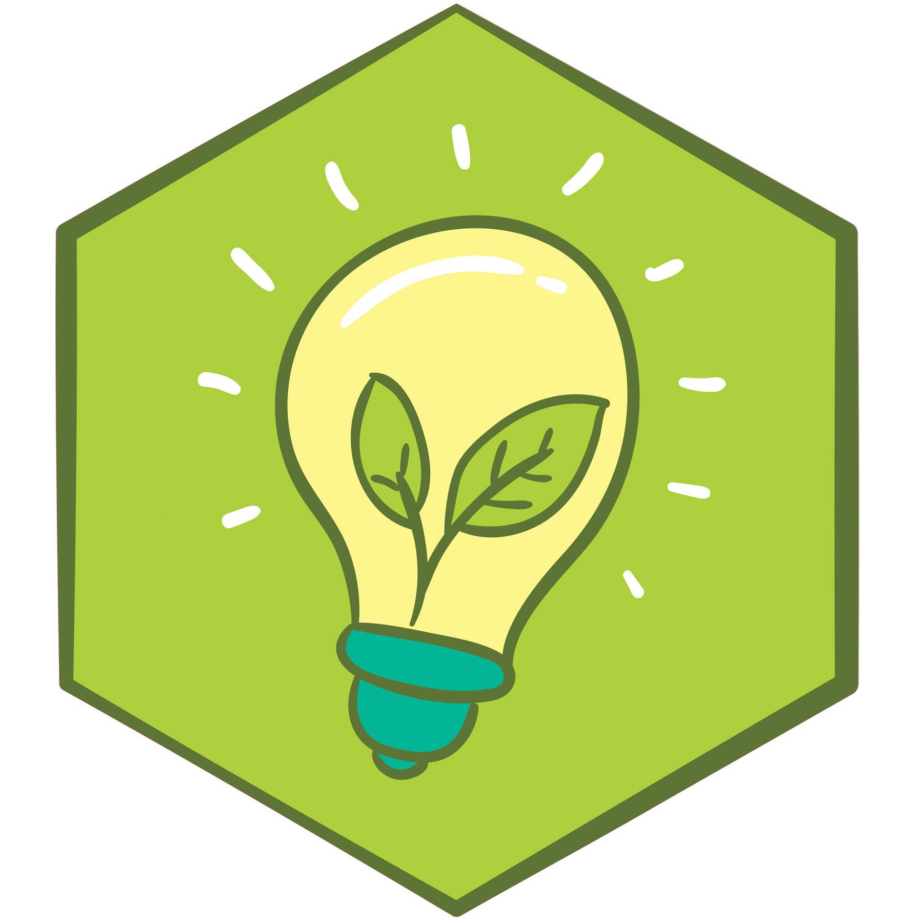 STEM Sticker, Green technologies and sustainable development, set C2, 150 cm, sticker 3