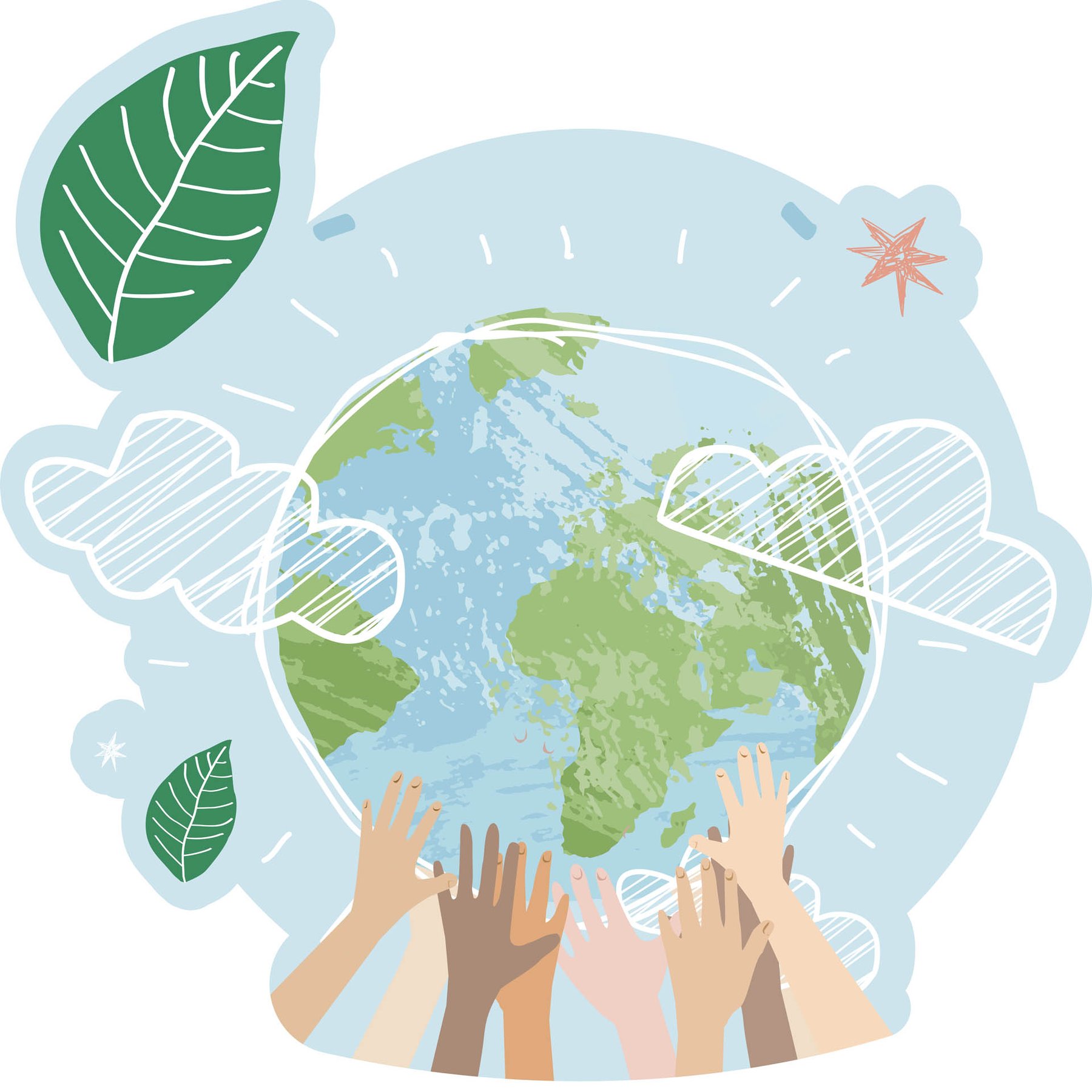 STEM Sticker, Green Technologies and Sustainable Development, set C5, 150 cm, sticker 4