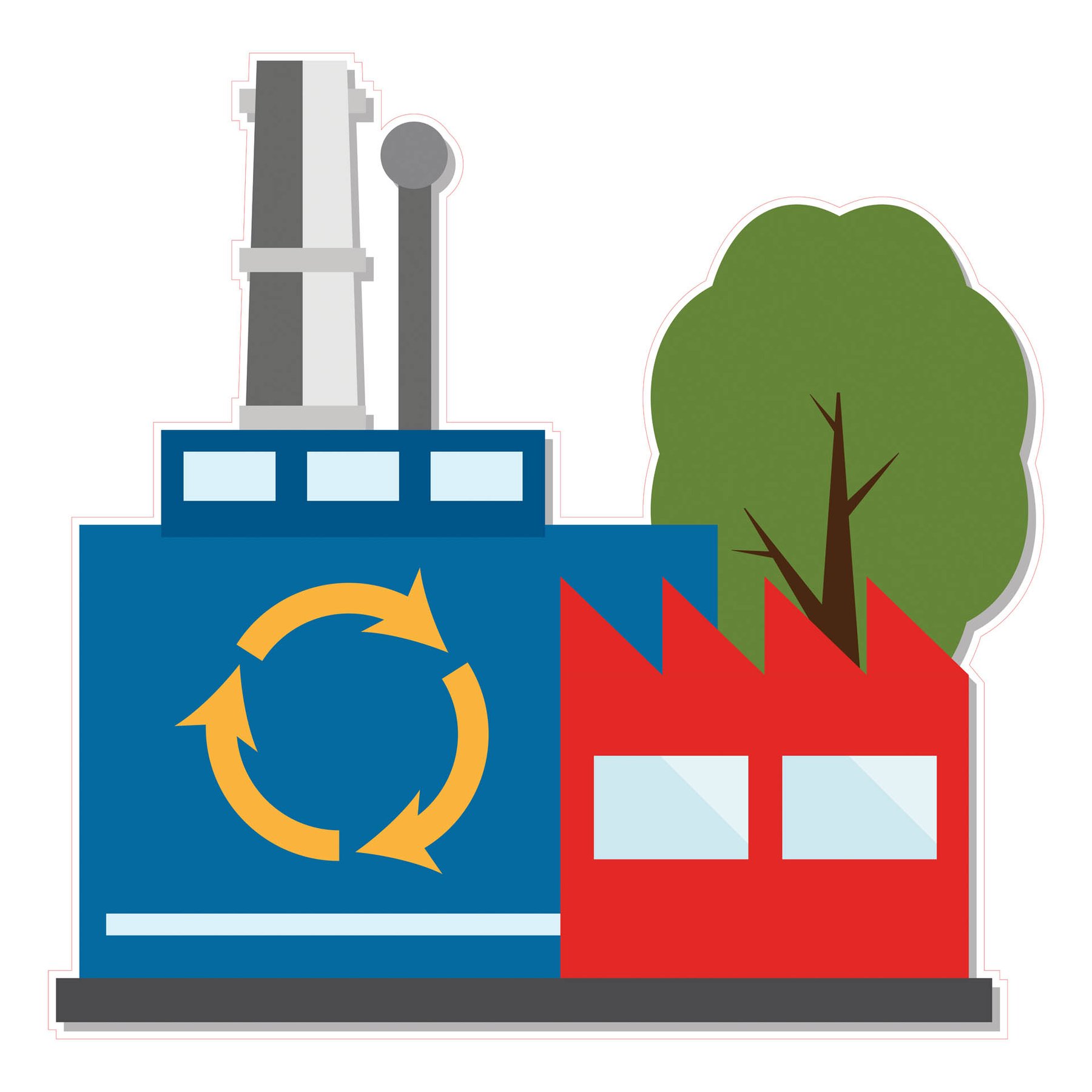 STEM Sticker, Green technologies and sustainable development, set C7, 150 cm, sticker 10