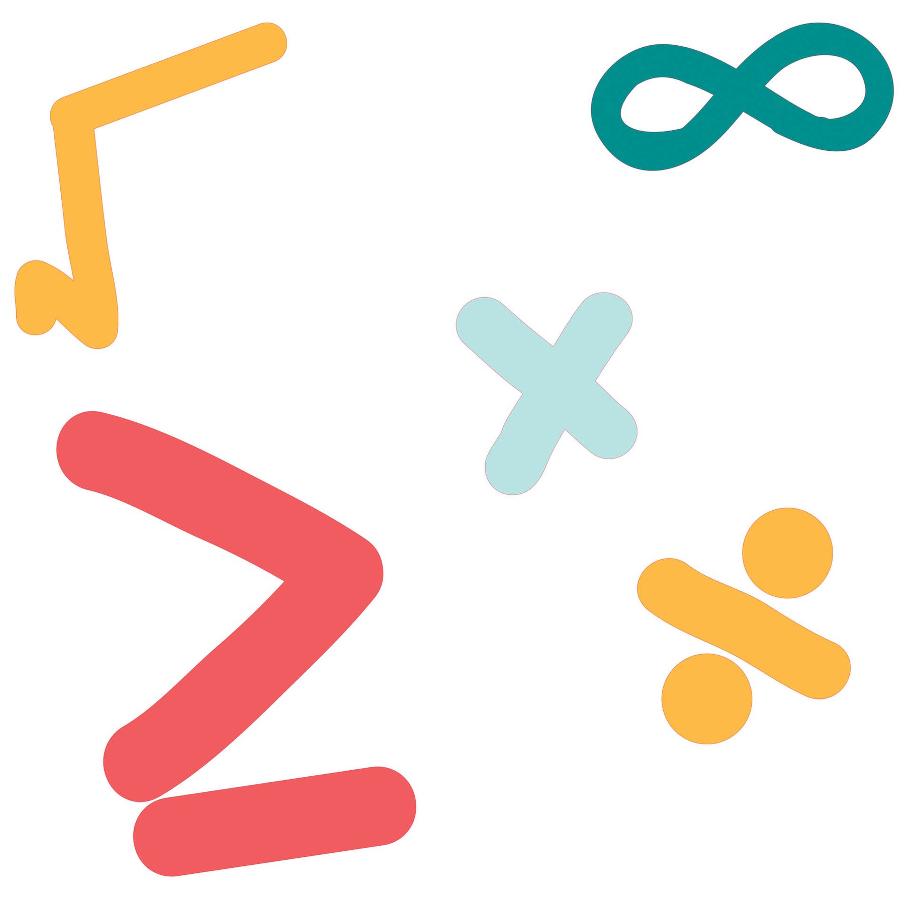 STEM Sticker, Mathematics and Informatics - Mathematics, Set D2, 150 cm, Sticker 8