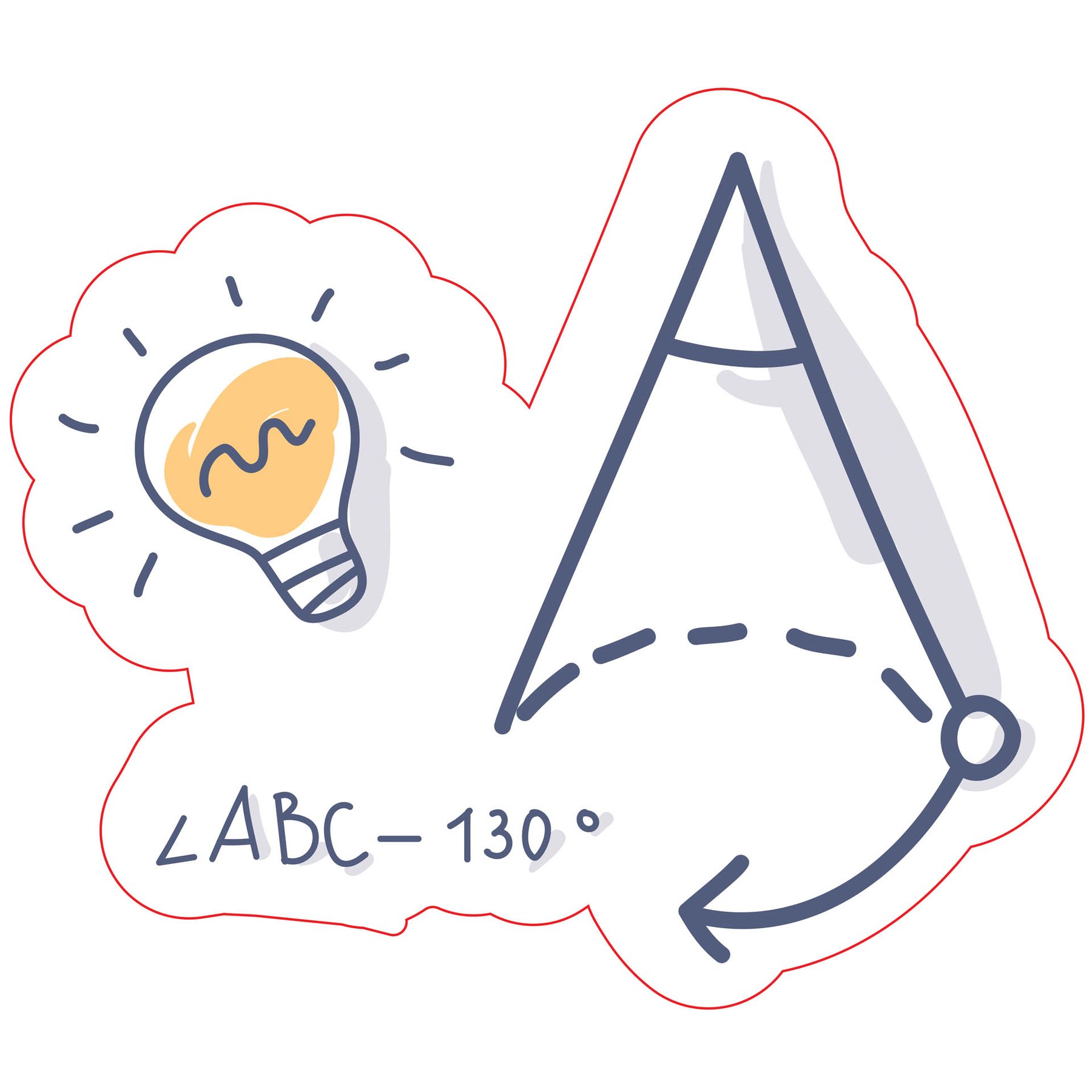 STEM Sticker, Math & Informatics – Mathematics, set D4, 150 cm, sticker 2