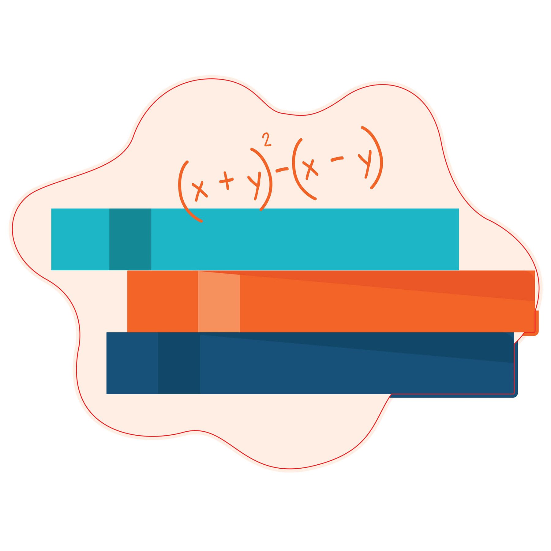 STEM Sticker, Mathematics and Informatics - Mathematics, set D10, 150 cm, sticker 1