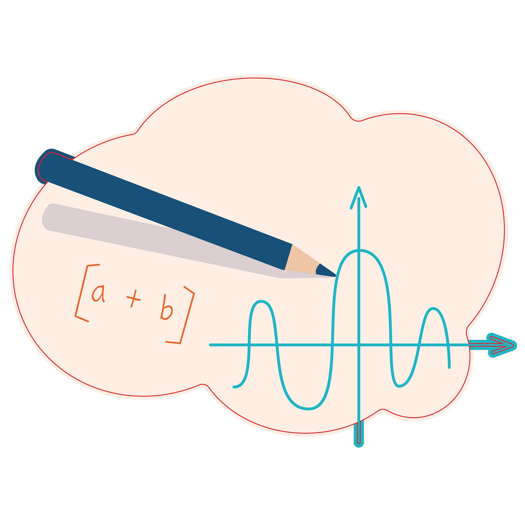 STEM Sticker, Mathematics & Informatics – Mathematics, set D10, 150 cm, sticker 5