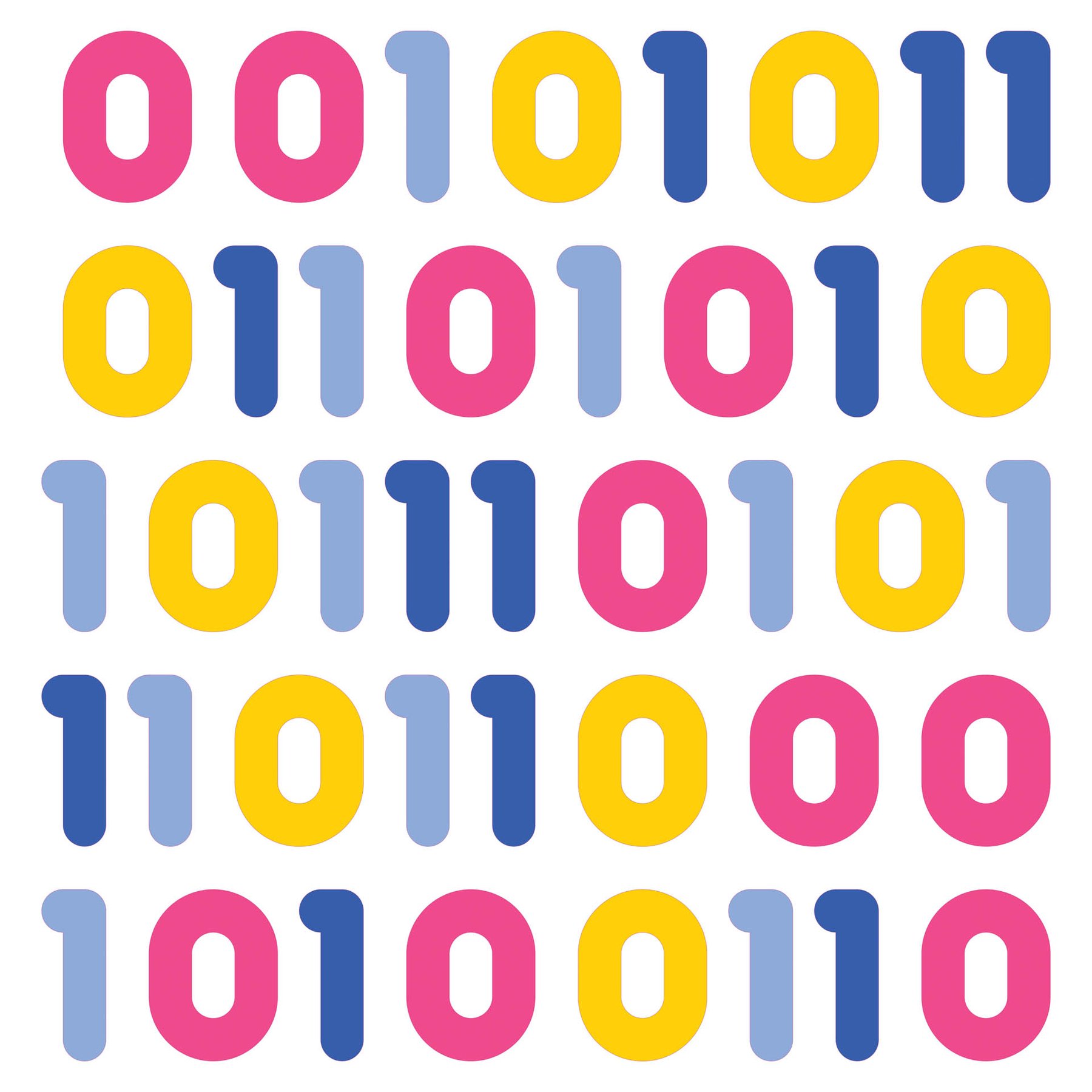 STEM Sticker, Mathematics and Informatics – Informatics, set E2, 150 cm, sticker 4