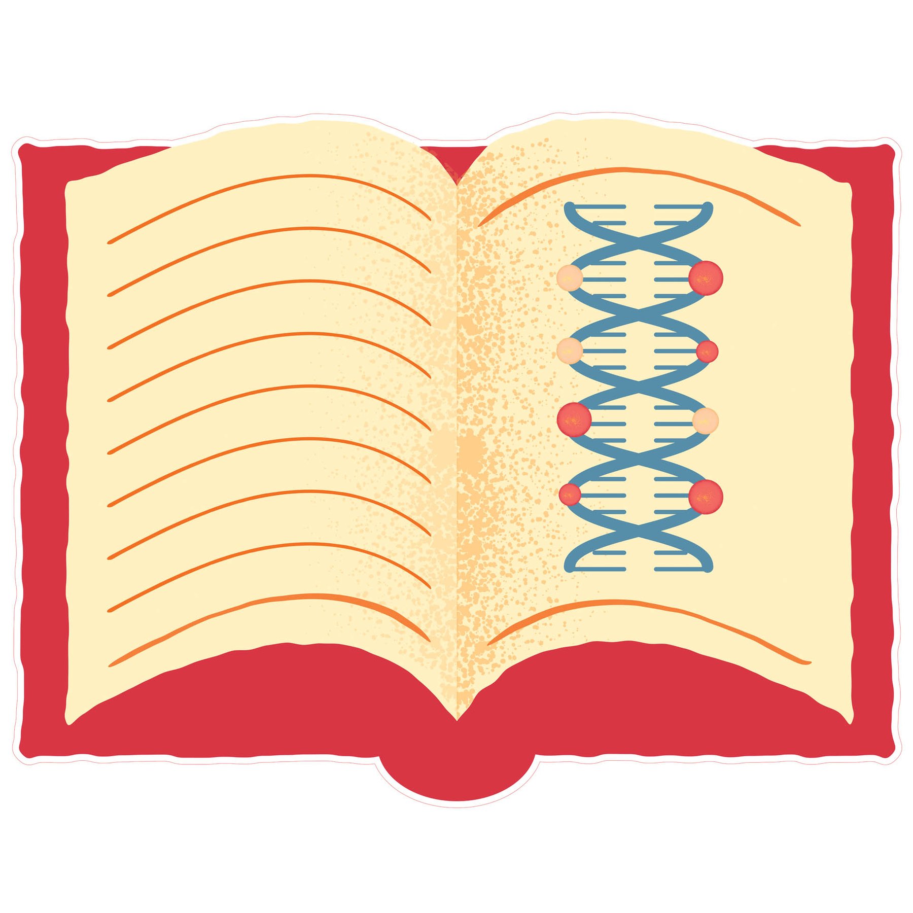STEM Sticker, Natural Sciences - Biology, set F7, 150 cm, sticker 6