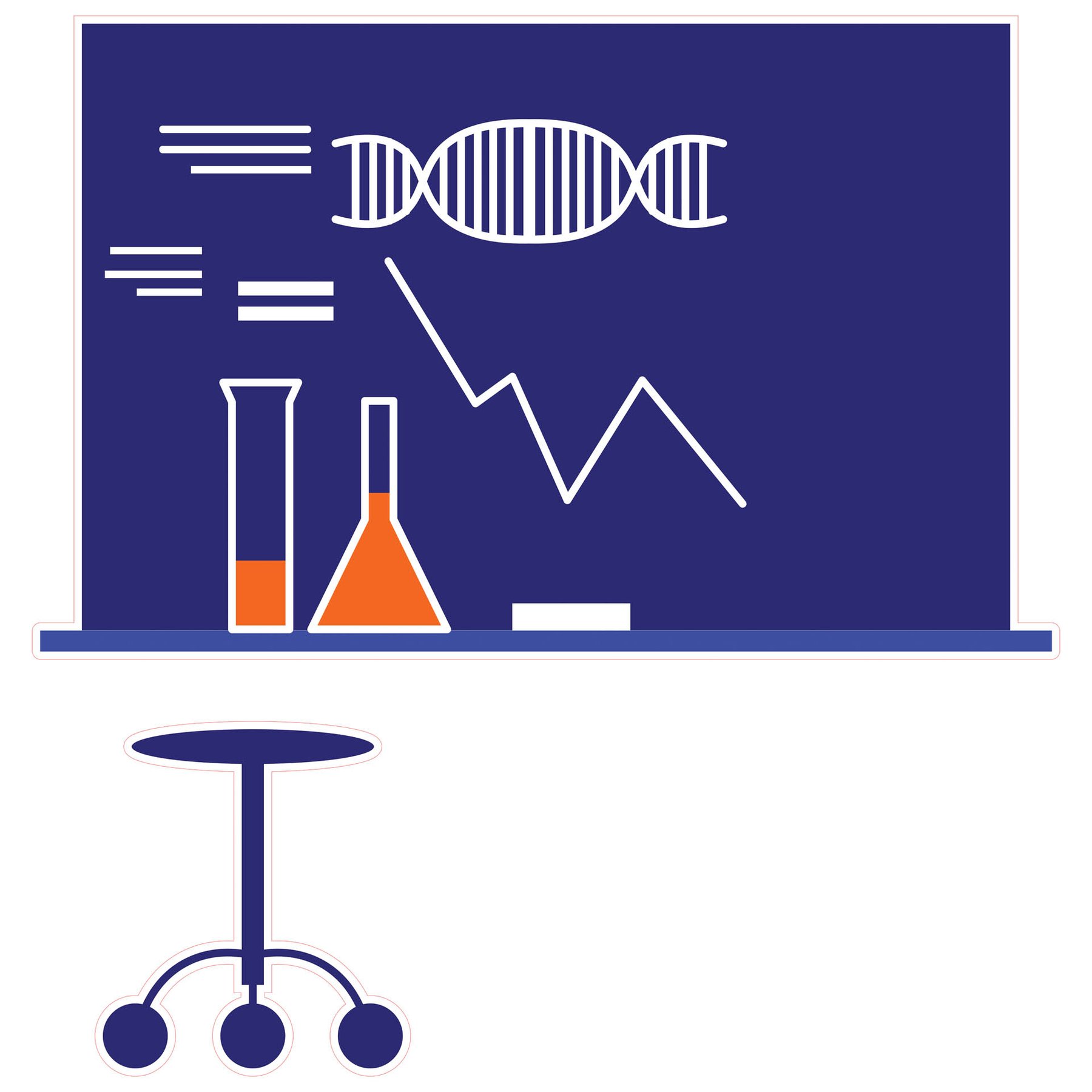 STEM Sticker, Natural Sciences – Biology, set F9, 150 cm, sticker 4
