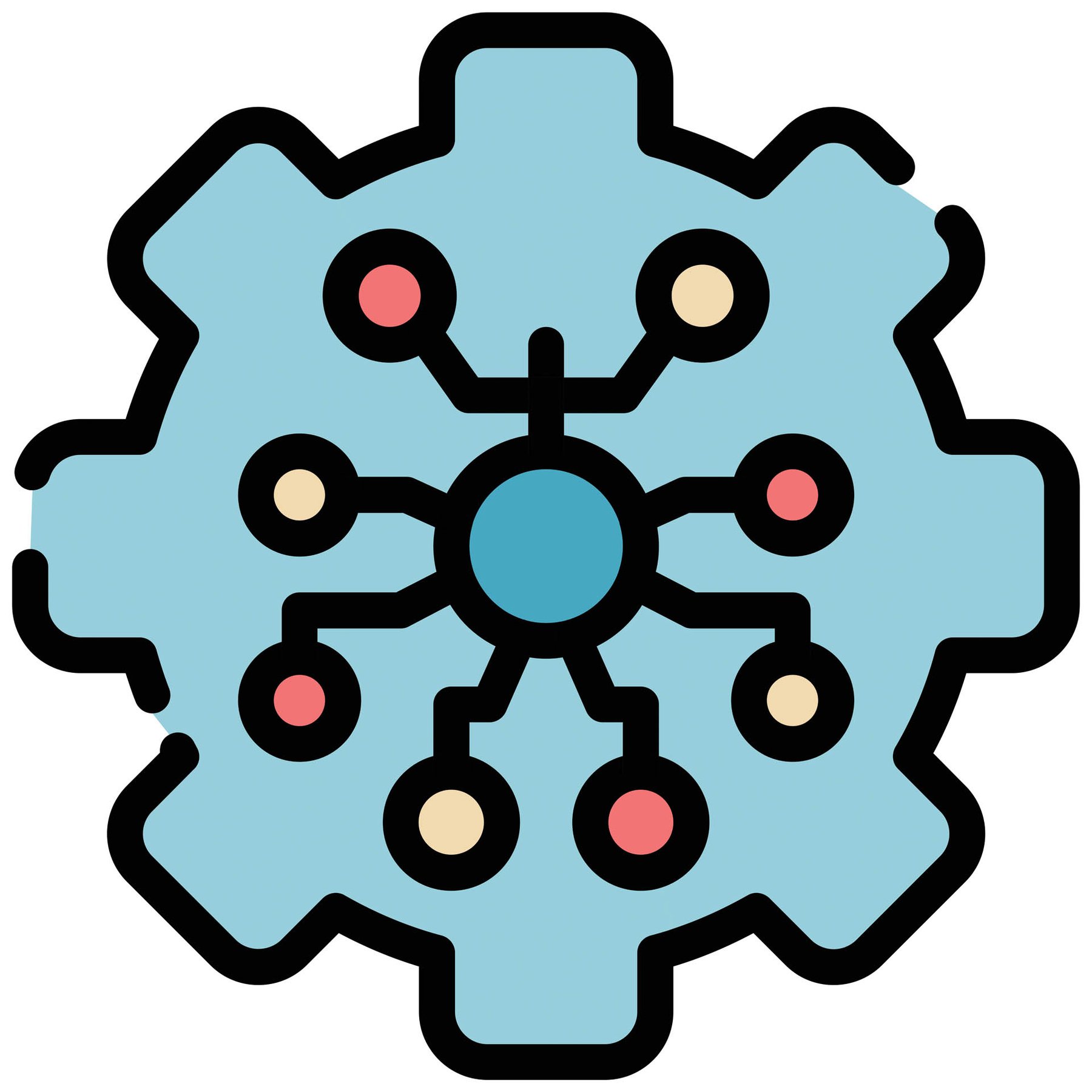 STEM Sticker, Natural sciences - Physics, set G9, 150 cm, sticker 5