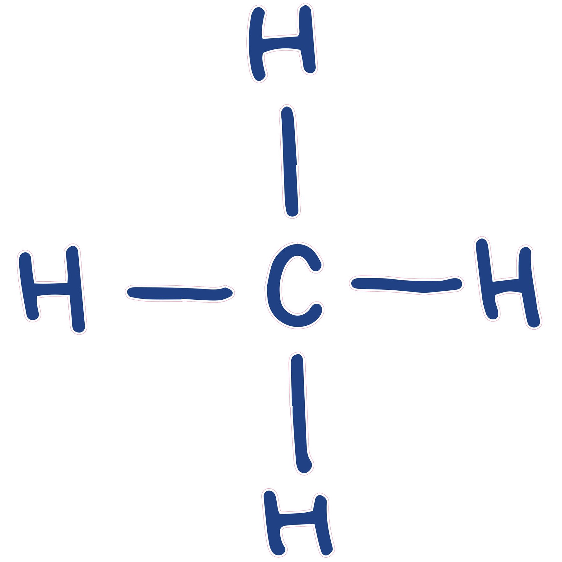 STEM Sticker, Natural sciences - Chemistry, set H1, 150 cm, sticker 10
