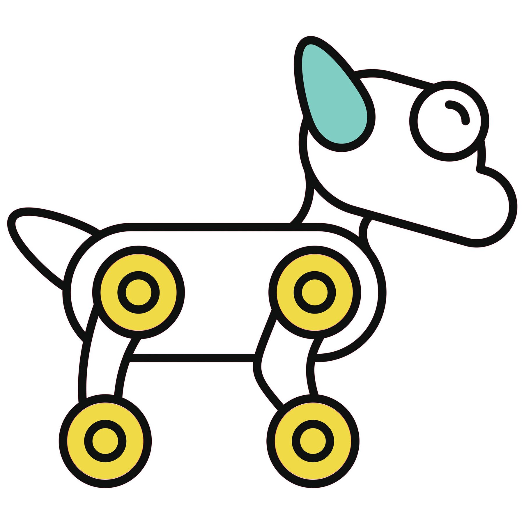 STEM Sticker, Robotics and Cyber-Physical Systems, Set I2, 150 cm, Sticker 7