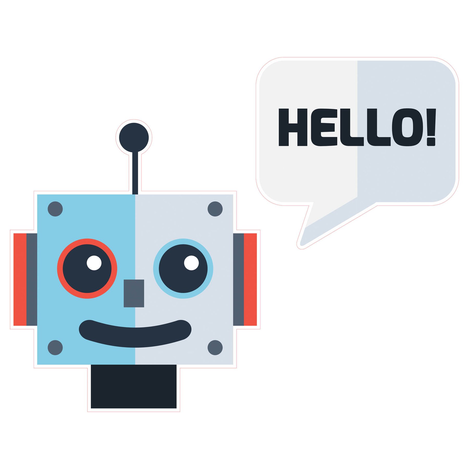 STEM Sticker, Robotics and cyber-physical systems, set I6, 150 cm, sticker 7