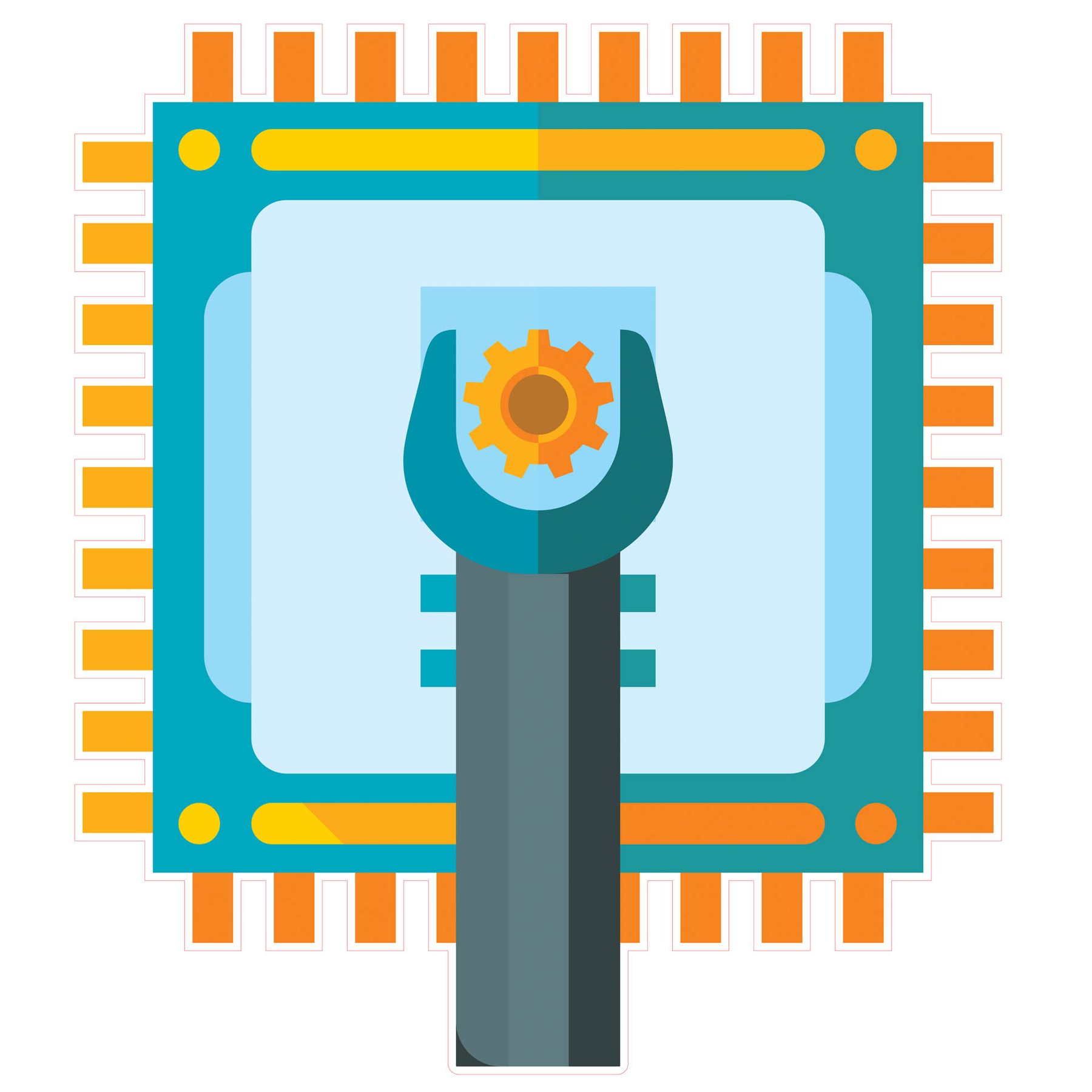 STEM Sticker, Robotics and Cyber-Physical Systems, Set I7, 150 cm, Sticker 3