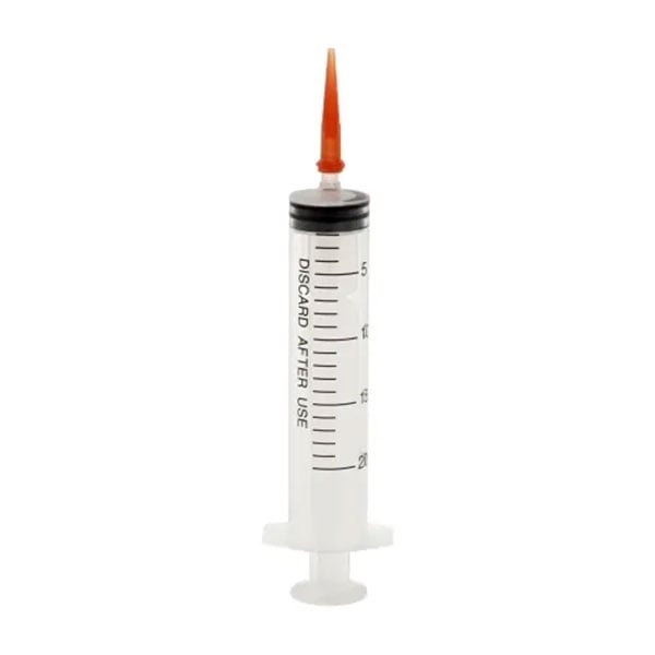 OTTER PRO PLASTIC SYRINGE TRANSPARENT 20ML