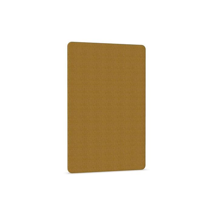 Шумоизолиращ панел Narbutas, свободностоящ, 1000 x 36 x 1600 mm, ПДЧ 16 mm, горчица