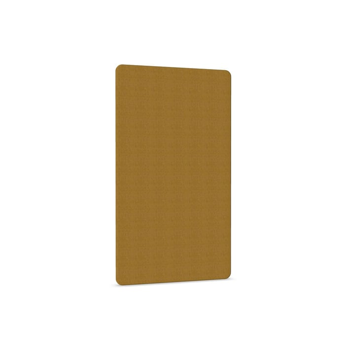 Шумоизолиращ панел Narbutas, свободностоящ, 1000 x 36 x 1800 mm, ПДЧ 16 mm, горчица