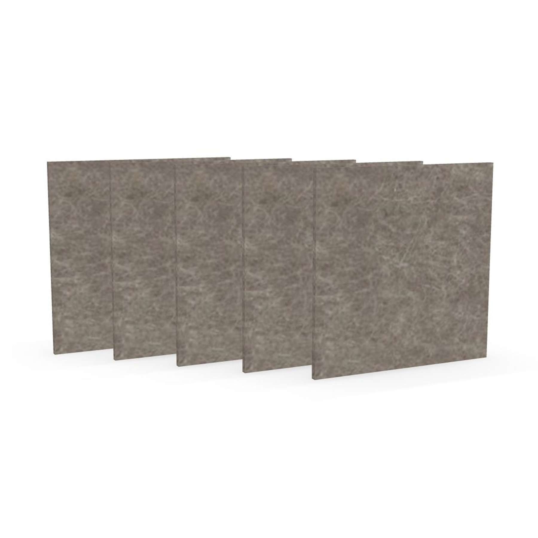 Acoustic panel Narbutas Pet, square, 200 x 200 x 9 mm, PET felt, 5 pcs, sand