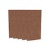 Акустично пано Narbutas Pet, триъгълник, 200 х 200 х 9 mm, PET филц, 6 броя, корал