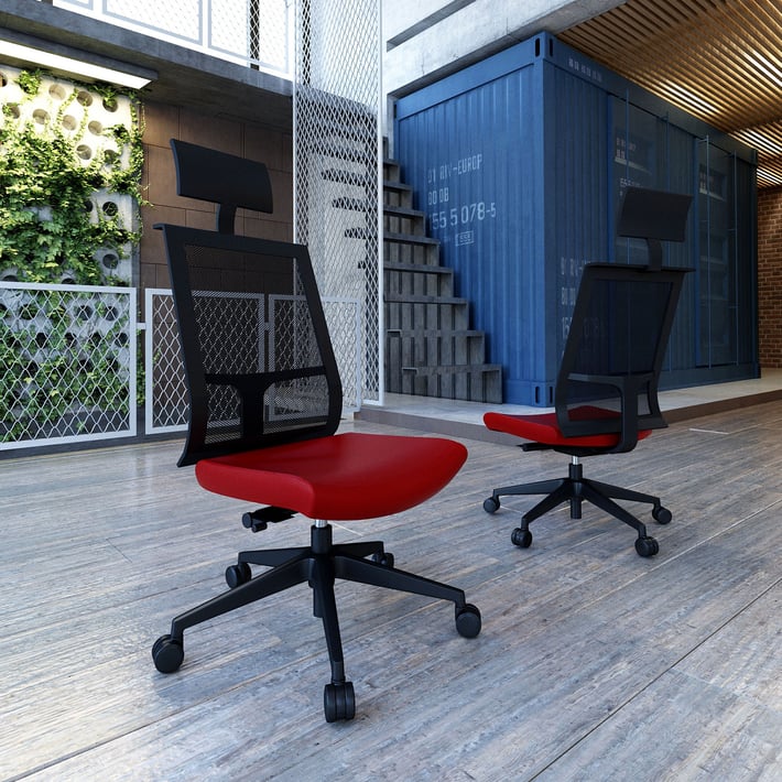 Подлакътници за стол Narbutas Eva, 2D, 160 x 230 x 300 mm, черен метал, 2 броя