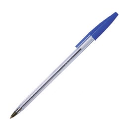 Beifa Химикалка A+ 934, 1.0 mm, прозрачна, синя, 50 броя