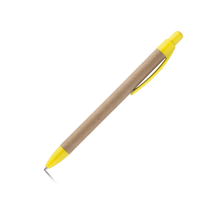 Hi!dea Химикалка Eко Remi, жълта, 50 броя