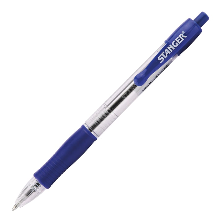 Stanger Химикалка R1.0 Softgrip, 1.0 mm, синя