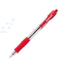 Stanger Химикалка R1.0 Softgrip, 1.0 mm, червена