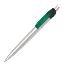 TOPS Химикалка Art Line, сива, със зелен клипс, 50 броя