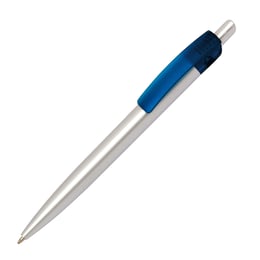 TOPS Химикалка Art Line, сива, със син клипс, 50 броя