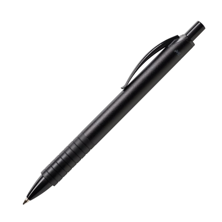 Faber-Castell Химикалка Basic Alu, автоматична, черна