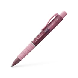 Faber-Castell Химикалка Poly Ball View, цвят розови сенки