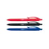 Milan Химикалка P1 Touch, 3 цвята, 4 броя в блистер