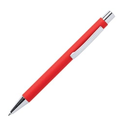 Химикалка Draco Chrome, метална, червена