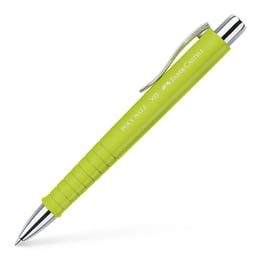 Faber-Castell Химикалка Poly Ball XB, автоматична, светлозелена