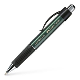 Faber-Castell Химикалка Grip Plus, зелена