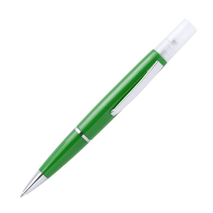 Cool Химикалка Tromix, антибактериална, спрей, зелена