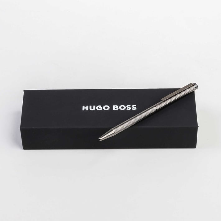 Hugo Boss Химикалка Cloud, в кутия, бежова