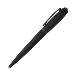 Hugo Boss Химикалка Contour Brushed, в кутия, черна