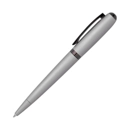 Hugo Boss Химикалка Contour Brushed, в кутия, сребриста