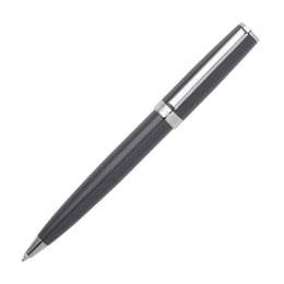 Hugo Boss Химикалка Gear Icon, в кутия, сива