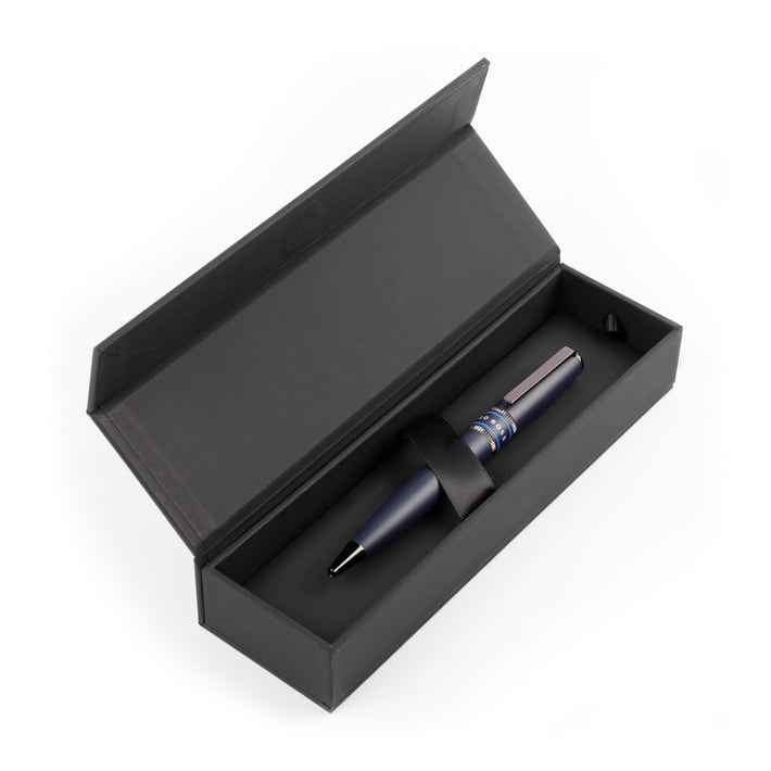Hugo Boss Химикалка Illusion Gear, в кутия, синя