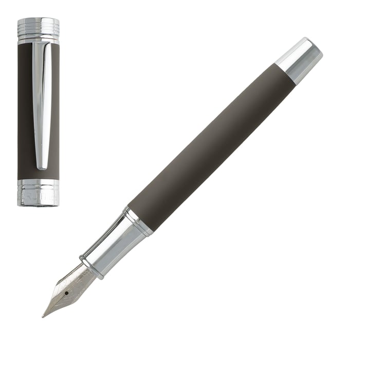 Cerruti 1881 Писалка Zoom, в кутия, тъмносива