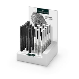 Faber-Castell Писалка WRITink, бяла/черна, 20 броя в дисплей