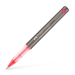 Faber-Castell Ролер Free Ink Needle, 0.7 mm, червен