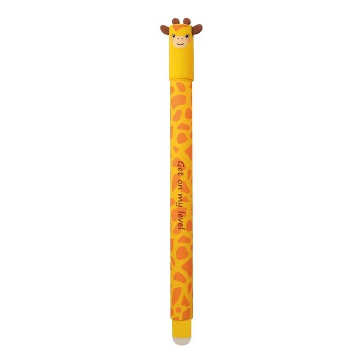 Eberhard Faber Гел ролер Giraffe, изтриваем, 0.7 mm, синьо мастило